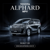 1:24 Toyota Alphard MPV diecastmodelcars.pk